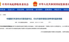 中国银行天津市分行原党委书记、行长车德宇被查