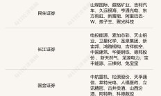 10月分化行情过后，11月券商金股组合出炉：成长、价值双向布局成主流