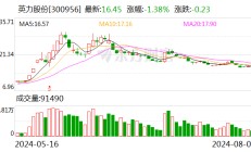 英力股份：上半年净利润约为510.1万元