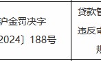 因贷款管理严重违反审慎经营规则 工商银行上海市共康支行一客户经理被罚