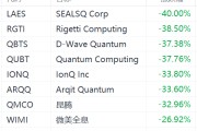 美股量子计算概念股全线重挫：微美全息跌26%