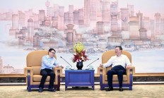 陈吉宁会见高瓴创始人张磊和跨国企业家海外投资人代表(图)