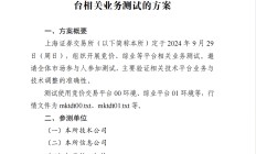 明日，上交所全网测试！划重点：集中申报大量订单时，验证竞价处理平稳运行