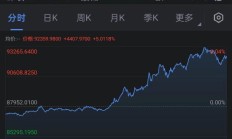 比特币重拾升势 首次突破9.3万美元大关