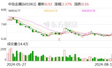 中信金属：上半年有色金属业务收入同比增长28.42%