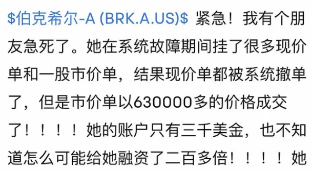 抄底“巴菲特”反穿仓，纽交所故障时市价单为何高溢价成交