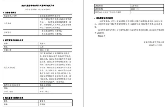 换将换帅的富安达基金，为何沦为“负资产”？